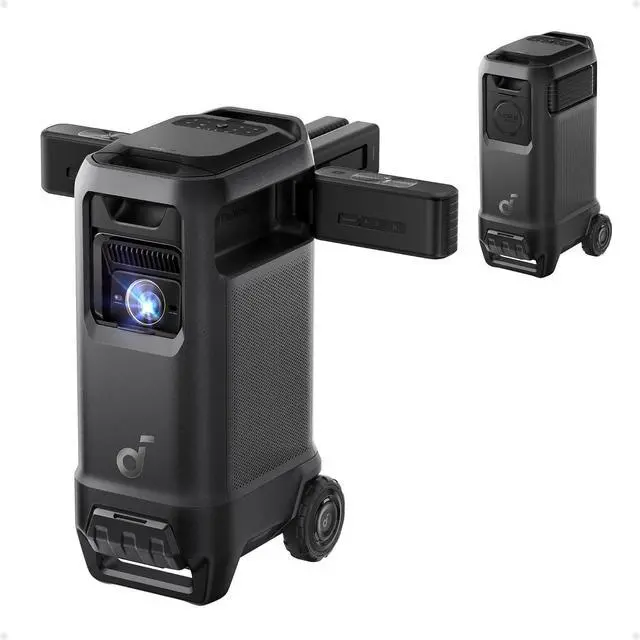 Main image of soundcore Nebula X1 Pro Triple Laser 4K Home & Outdoor Cinema Projector, 3500 ANSI Lumens Mobile Theater, 7.1.4 Spatial Sound, Official Dolby Atmos, Optical Zoom, 56000:1
