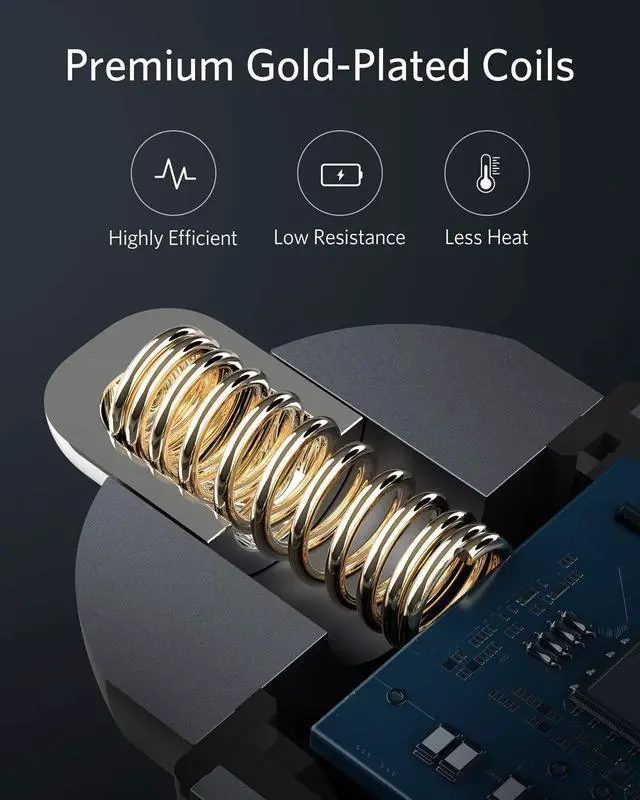 Alt view image 6 of 7 - 320 Car Charger (24W II), Mini Aluminum Alloy Dual USB with Blue LED for iPhone 16 15 14 13 12 Series, iPad Pro/Air 2/Mini, Galaxy and More - Not Compatible with Quick Charge (Black)