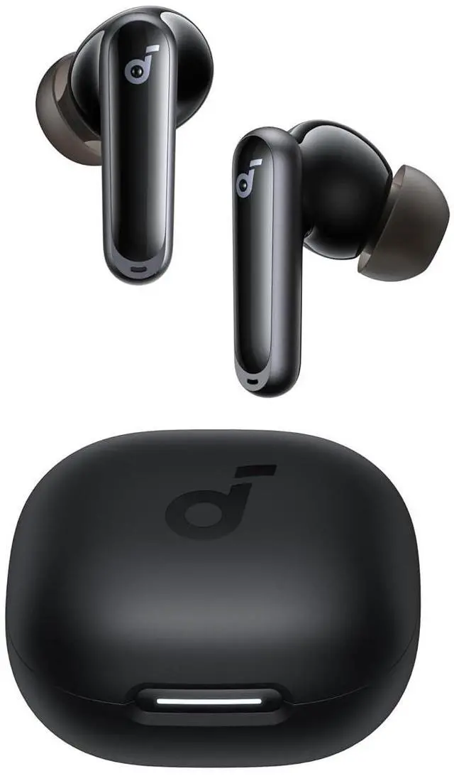 Main image of P40i by Anker, Noise Cancelling Wireless Earbuds, Adaptive Noise Cancelling to Environments, Heavy Bass, 60H Playtime, 2-in-1 Case and Phone Stand, IPX5, Wireless Charging, Bluetooth 5.3