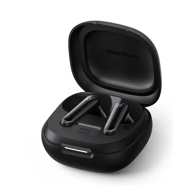 Alt view image 7 of 7 - P40i by Anker, Noise Cancelling Wireless Earbuds, Adaptive Noise Cancelling to Environments, Heavy Bass, 60H Playtime, 2-in-1 Case and Phone Stand, IPX5, Wireless Charging, Bluetooth 5.3