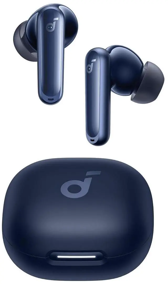 Main image of P40i by Anker, Noise Cancelling Wireless Earbuds, Adaptive Noise Cancelling to Environments, Heavy Bass, 60H Playtime, 2-in-1 Case and Phone Stand, IPX5, Wireless Charging, Bluetooth 5.3