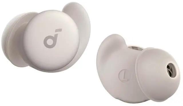 Main image of Soundcore Sleep Earbuds Set by Anker with Comfortable Ear Tips and Wings | 30 dB High-Frequency Noise Reduction, Side Sleeper Comfort, 80H Playtimae, Stream Content via Bluetooth 5.3, Sleep Tracking
