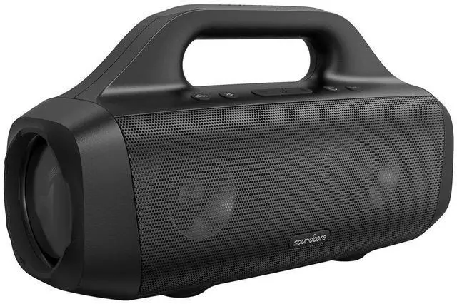 Main image of Soundcore Anker Motion Boom, Portable Bluetooth Speaker, IPX7, BassUp | 24H Playtime, App, Built-in Handle, Outdoor Speaker for Camping, Pool, Beach, Backyard
