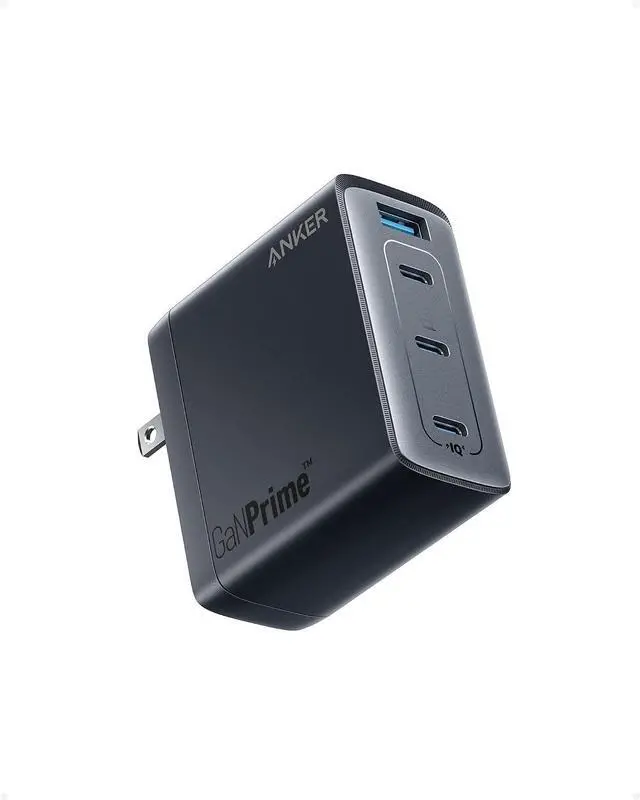 Main image of 150W Max USB C Charger Block, 4-Port Compact Foldable GaN Charger for MacBook Pro/Air, iPhone 17/16 and More Series, Dell and More