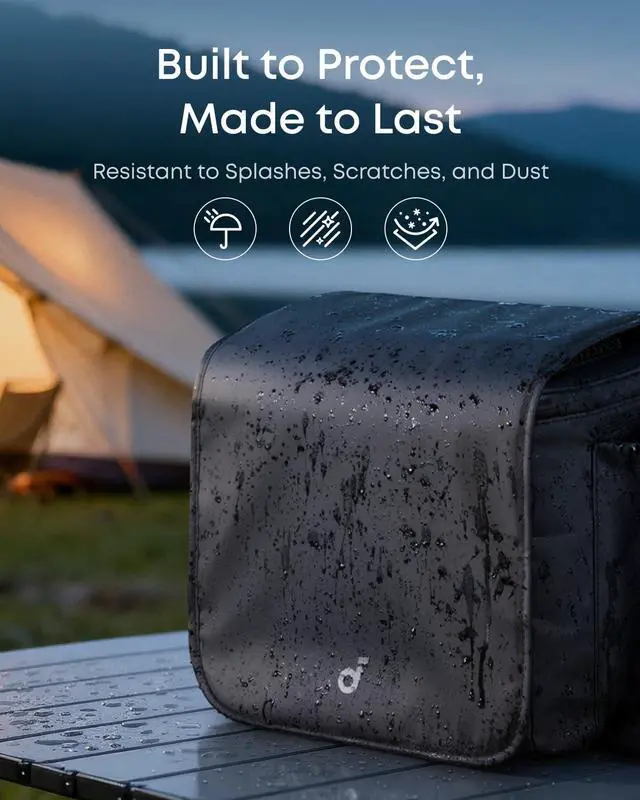 Alt view image 5 of 7 - Nebula Portable Carry Bag for P1&P1i Projector, Compact and Lightweight Travel Case with Adjustable Storage, Shoulder Strap, and Durable Waterproof Polyester Fabric