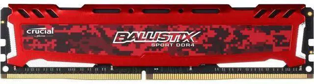 Main image of Ballistix Sport LT 8GB DDR4 2400 (PC4 19200) Desktop Memory Model BLS8G4D240FSE