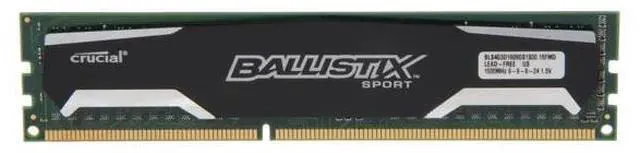 Main image of Ballistix Sport 4GB DDR3 1600 (PC3 12800) Desktop Memory Model BLS4G3D1609DS1S00