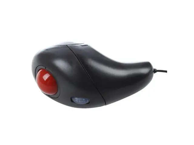 Alt view image 3 of 5 - Thumb-Controlled Handheld Wired Trackball Mice Mouse