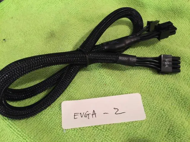 Alt view image 4 of 7 - 8 PIN TO 8 pin PCIE VGA Power Supply Cable for EVGA SuperNOVA 550-1300 G2 G3 G5
