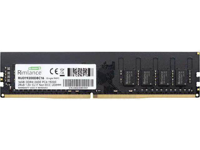 Alt view image 2 of 6 - RIMLANCE Ram 16GB DDR4-2400 (PC4 19200) desktop memory