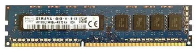 Main image of HYNIXHynix Hmt41Gu7Afr8A-Pb Hynix 8Gb (1X8Gb) Pc312800 1600Mhz Unbuffered Ecc 1.35V Cl11 2Rx8 Ddr3 Sdram 240Pin Memory Module