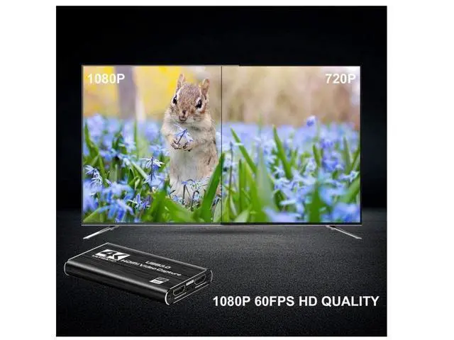Alt view image 6 of 7 - 4K Audio Video Capture Card, Rybozen USB 3.0 HDMI Video Capture Device, Full HD 1080P for Game Recording, Live Streaming Broadcasting