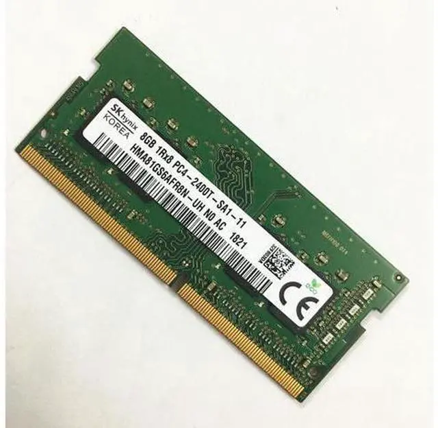 Main image of SK Hynix HMA81GS6AFR8N-UH Non ECC PC4-2400T 8GB DDR4 Sodimm Laptop Ram Memory
