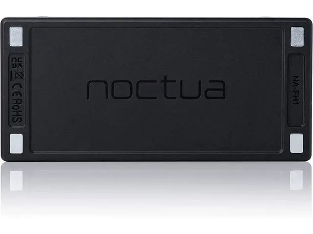 Alt view image 2 of 7 - Noctua NA-FH1, 8 Channel Fan Hub for up to Eight 12V or 5V Based 4-pin PWM or 3-pin Fans (Black)