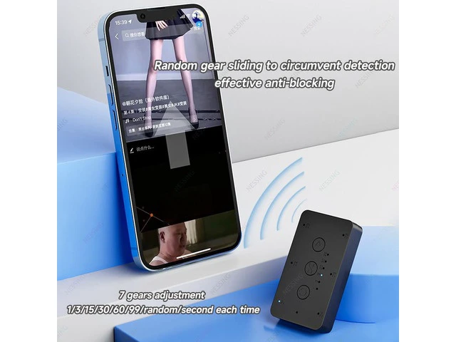 Alt view image 3 of 6 - Auto Slide phone screen Automatic Brush Screen Swipe Sliding Screen Video Reading tools Suitable for all mobile phones(6 IN 1)