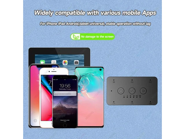 Alt view image 6 of 6 - Auto Slide phone screen Automatic Brush Screen Swipe Sliding Screen Video Reading tools Suitable for all mobile phones(6 IN 1)