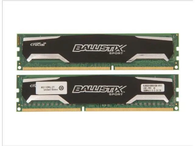Alt view image 4 of 4 - Ballistix Sport 4GB DDR3 1600 (PC3 12800) Desktop Memory Model BLS4G3D1609DS1S00