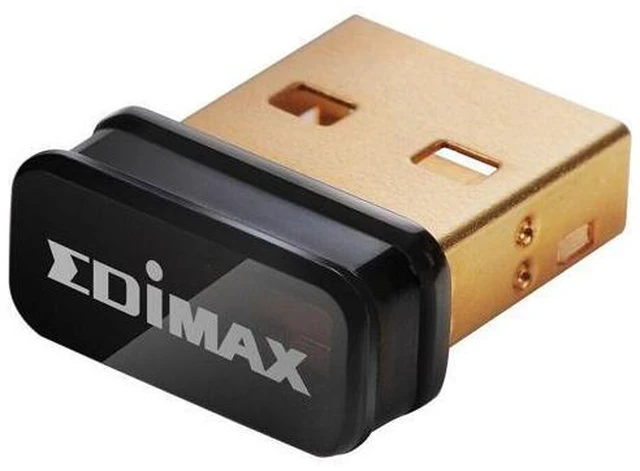 Alt view image 6 of 7 - Edimax Wi-Fi 4 802.11n Adapter for PC - New Version - Wireless N150 Nano USB Adapter Dongle 150Mbps Smallest Wi-Fi 4 Dongle Windows Mac OS Linux EW-7811Un V1