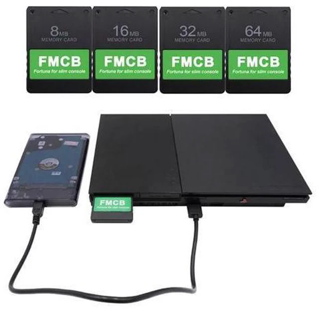 Alt view image 2 of 6 - Free Mcboot for PS2 Memory Card for Slim Game Console SPCH-7 / 9xxxxx Series- FMCB Free Mcboot Your for PS2 - Plug and for Play(64M)