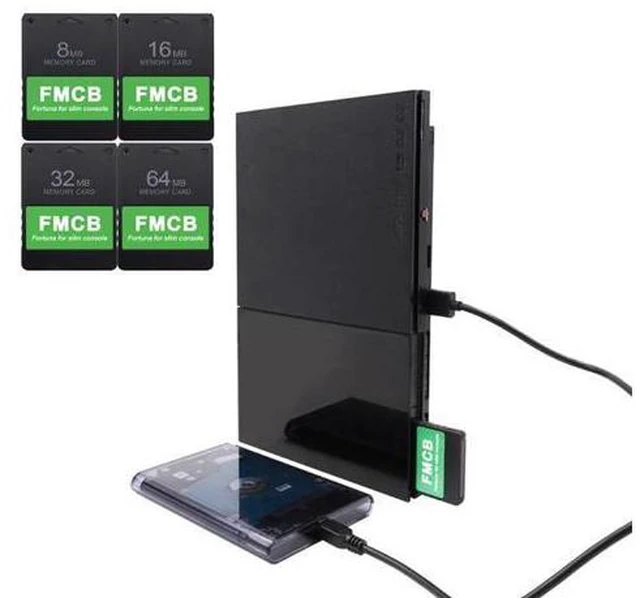 Alt view image 4 of 6 - Free Mcboot for PS2 Memory Card for Slim Game Console SPCH-7 / 9xxxxx Series- FMCB Free Mcboot Your for PS2 - Plug and for Play(64M)