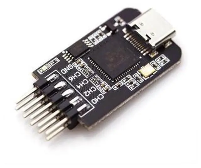 Alt view image 3 of 6 - DLA Logic Analyzer ARM FPGA Debugging Tool Protocol Analysis 24MHz Sampling Rate 8 Channels Open Source Sigrok PulseView(DLA-USB-A)