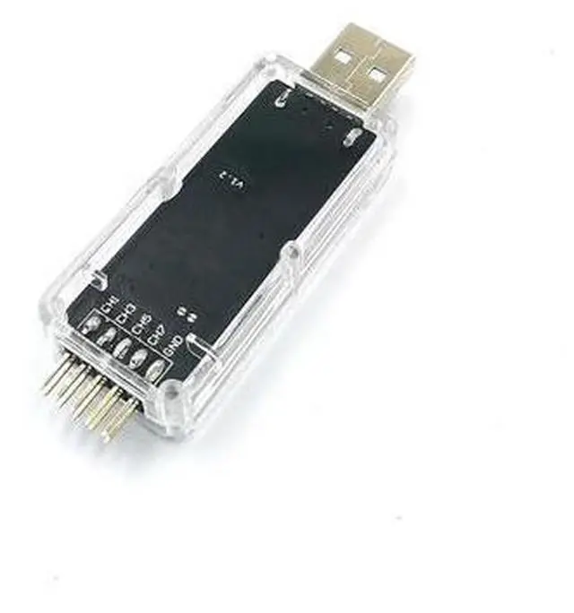 Alt view image 4 of 6 - DLA Logic Analyzer ARM FPGA Debugging Tool Protocol Analysis 24MHz Sampling Rate 8 Channels Open Source Sigrok PulseView(DLA-USB-A)
