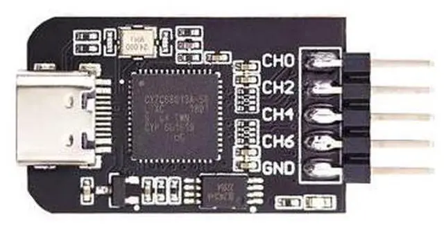Alt view image 5 of 6 - DLA Logic Analyzer ARM FPGA Debugging Tool Protocol Analysis 24MHz Sampling Rate 8 Channels Open Source Sigrok PulseView(DLA-USB-A)