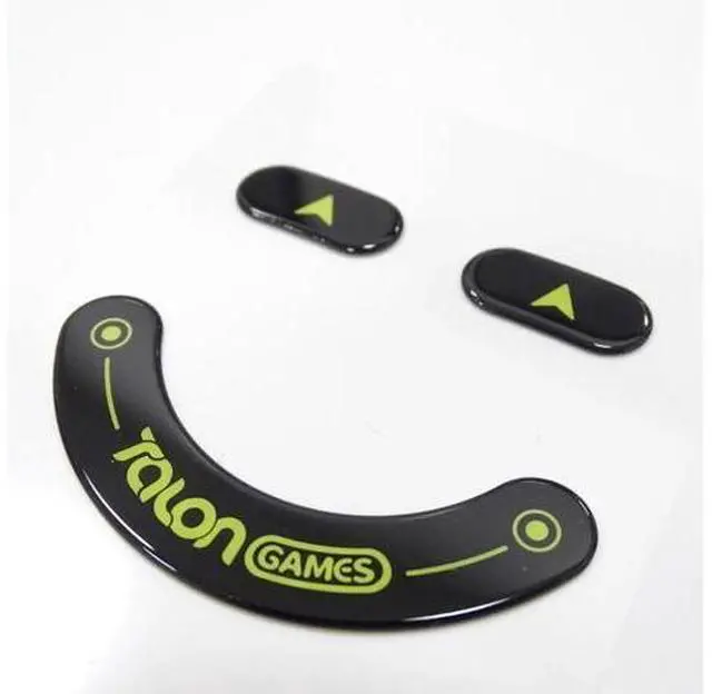 Alt view image 4 of 6 - 1Set Glass Mouse Skates Stickers Mouse Feet Pad Glides Rounded Curved Edge for DeathAdder-V3 Pro Mouse