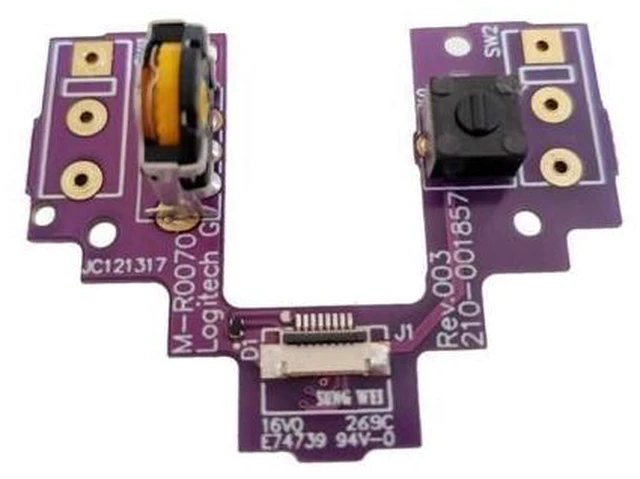 Alt view image 2 of 6 - for GPW Wireless Gaming Mouse Hot-swap Micro-motion Motherboard Purple Edition