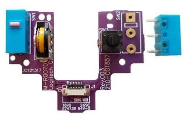 Alt view image 4 of 6 - for GPW Wireless Gaming Mouse Hot-swap Micro-motion Motherboard Purple Edition