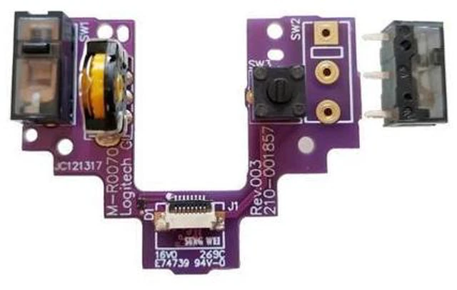 Alt view image 3 of 6 - for GPW Wireless Gaming Mouse Hot-swap Micro-motion Motherboard Purple Edition
