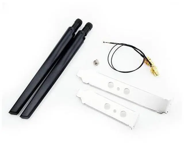 Main image of Dual band Wireless Hackintosh M.2 BCM94352Z Desktop Kit 1200Mbps Wifi Card Bluetooth 4.0 NGFF 802.11ac DW1560 Wireless Adapter(Antenna set)