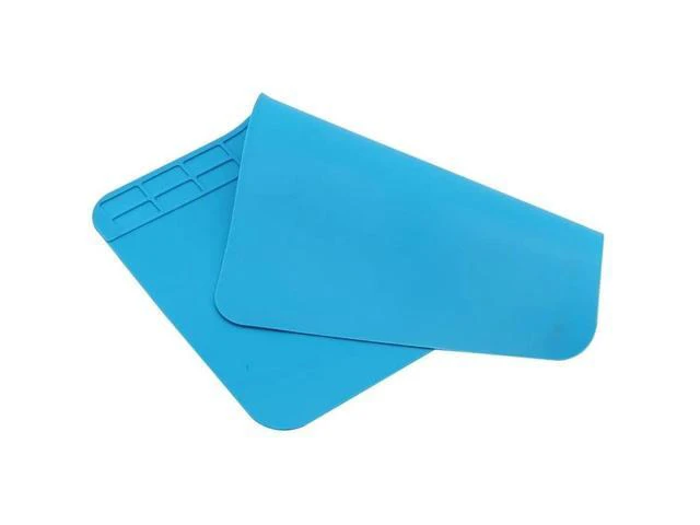 Alt view image 5 of 6 - Insulation Silicone Soldering Repair Mat Heat Resistant Work Pad for Mobile Phone PCB BGA Soldering Iron Repair Pad