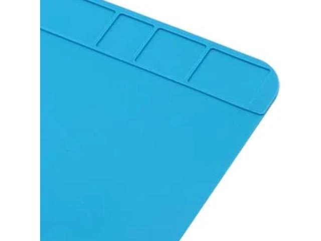 Alt view image 6 of 6 - Insulation Silicone Soldering Repair Mat Heat Resistant Work Pad for Mobile Phone PCB BGA Soldering Iron Repair Pad