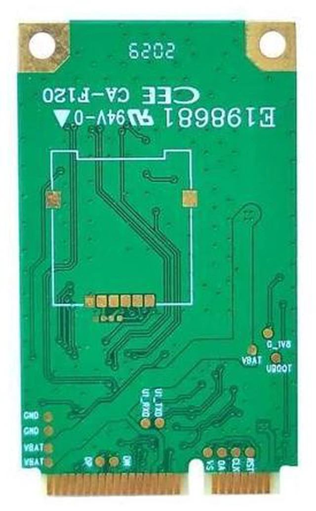 Main image of MiniPCIE module 4G Cat.1 LTE full Netcom Luat secondary development Air724UGI(Air724UGI)