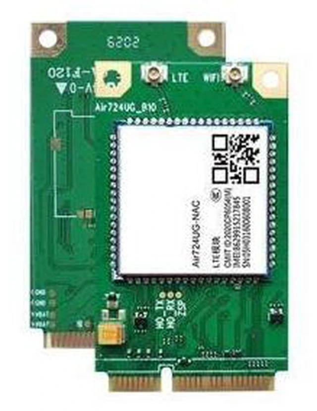 Alt view image 2 of 5 - MiniPCIE module 4G Cat.1 LTE full Netcom Luat secondary development Air724UGI(Air724UGI)