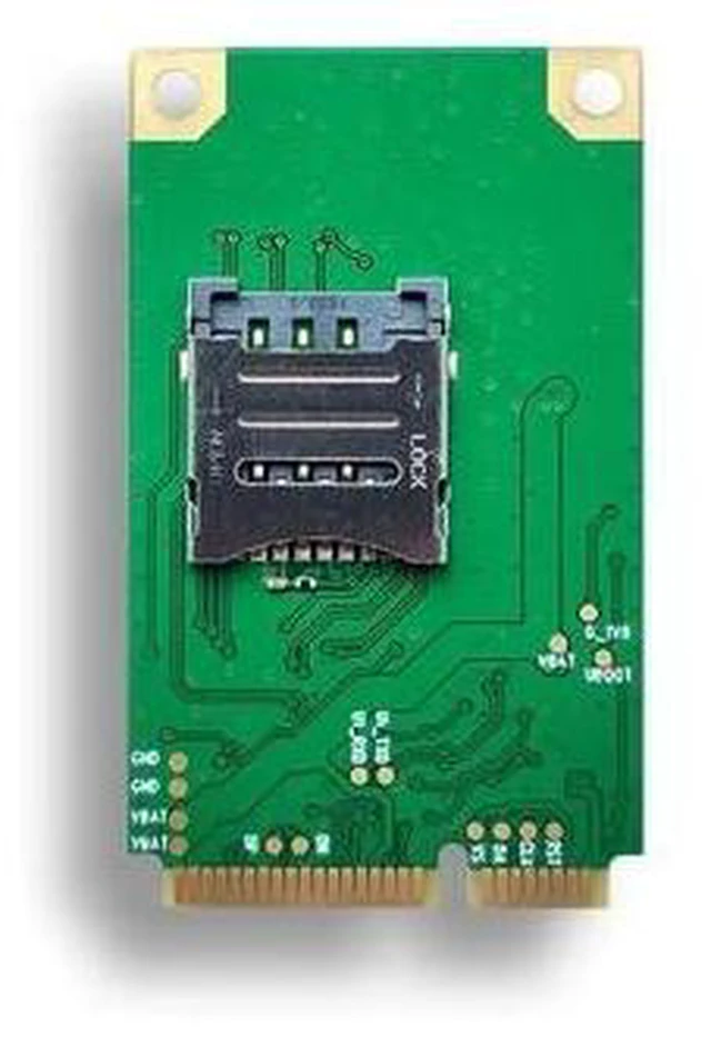 Alt view image 3 of 5 - MiniPCIE module 4G Cat.1 LTE full Netcom Luat secondary development Air724UGI(Air724UGI)