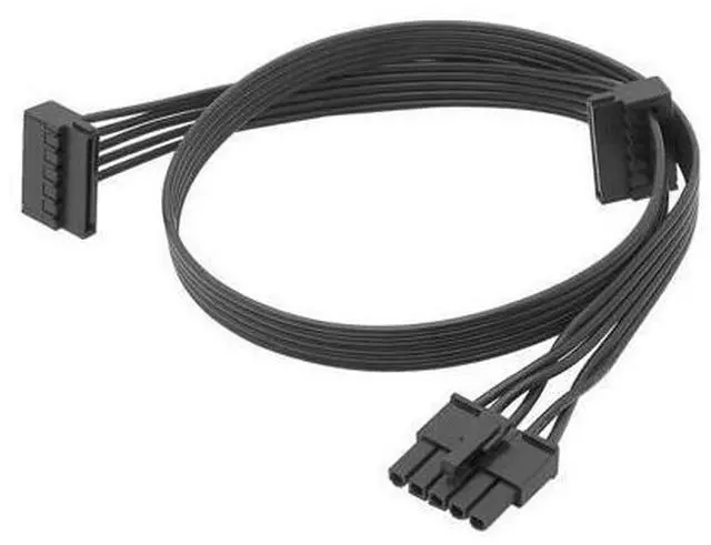 Main image of For OCZ ZX Series 1250W 1000W 850W ZT 750W 650W 550W SATA Peripheral CPU 5pin to 2 X Sata Power Supply Cable(5pin to 2 X Sata)