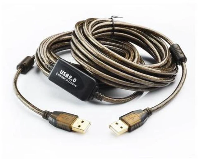 Main image of 5m 10m 15m 20m USB Cable Male To Female USB 2.0 Extension Cable Extension Line Cable High Speed Wire Data Adapter Connector