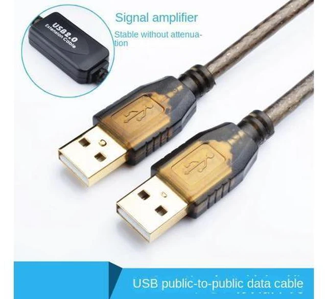 Alt view image 2 of 4 - 5m 10m 15m 20m USB Cable Male To Female USB 2.0 Extension Cable Extension Line Cable High Speed Wire Data Adapter Connector