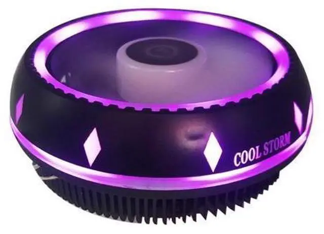 Alt view image 7 of 7 - 12CM Quiet RGB Fan CPU Cooler for LGA1150,1151,1155,1156,1366,775 AM4,AM3+,AM3 AM2+,AM2,FM1,CPU Fan CPU Air Cooler
