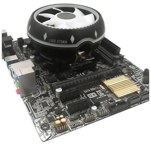 Alt view image 4 of 7 - 12CM Quiet RGB Fan CPU Cooler for LGA1150,1151,1155,1156,1366,775 AM4,AM3+,AM3 AM2+,AM2,FM1,CPU Fan CPU Air Cooler