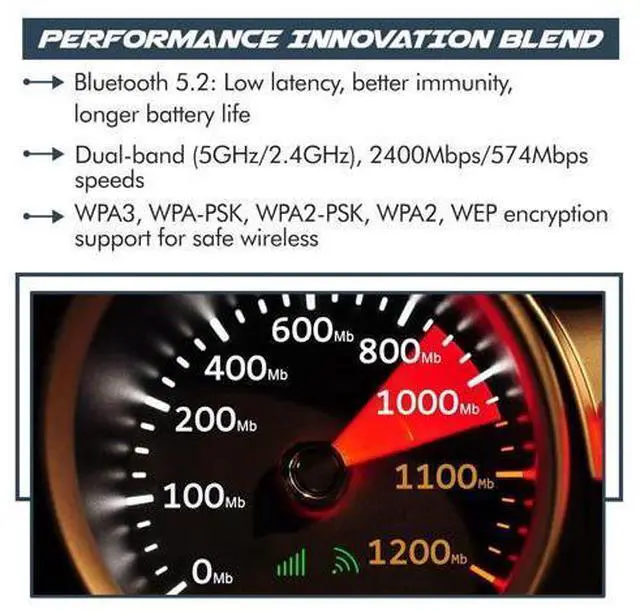 Alt view image 7 of 7 - HighZer0 Electronics AX201 WiFi 6 Card | Dual Band Wi-Fi | 2.4 Gbps | CNVio2 M.2 Wifi Card for PC | Supports Bluetooth 5.2 | Requires Intel 10th+ Gen CPU with Windows 10+ or Linux | AX201NGW