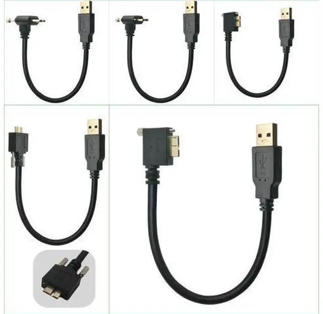 Main image of USB 3.0 A Male to Right Angle USB 3.0 Micro-B Male Adapter Cable for Toshiba External Hard Drive Disk Power Charge Data Cable(Right Angle) (1.8m)