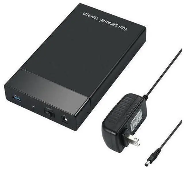 Main image of External 6Gbps USB 3.0 to SATA III 2.5Inch 3.5Inch Hard Drive Enclosure HD SSD HDD Case For 2.5" 3.5" Laptop Desktop Hard Disk(US Plug)