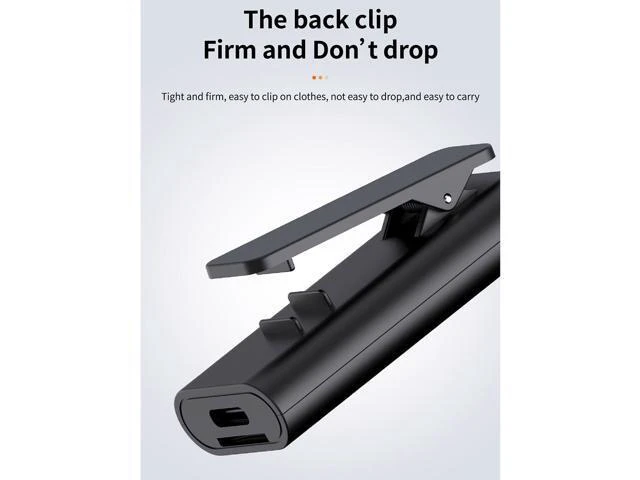 Alt view image 5 of 7 - Vehicle Bluetooth-compatible Receiver 5.0 Wireless Audio Receptor Portable Adapter 3.5mm AUX Jack for Speaker Headphone with Mic