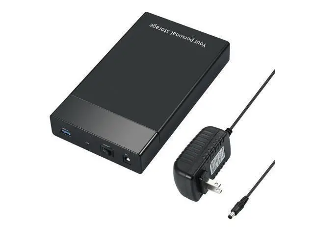 Alt view image 7 of 7 - External 6Gbps USB 3.0 to SATA III 2.5Inch 3.5Inch Hard Drive Enclosure HD SSD HDD Case For 2.5" 3.5" Laptop Desktop Hard Disk(US Plug)