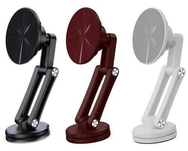 Main image of Magnetic Car Phone Bracket Cell Phone Holder Folding Mobile Phone Mount Stand Central Control Screen