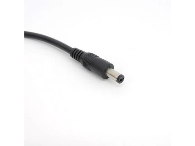 Alt view image 4 of 6 - DC Female to Male Plug Extension connector Cable 0.5/1.5m/2M/3/5m/10m 2.1mmx5.5mm for 12V Power Adapter Cord CCTV Camera Strip L(0.5M)