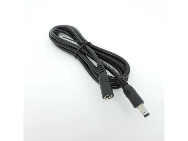 Alt view image 6 of 6 - DC Female to Male Plug Extension connector Cable 0.5/1.5m/2M/3/5m/10m 2.1mmx5.5mm for 12V Power Adapter Cord CCTV Camera Strip L(0.5M)